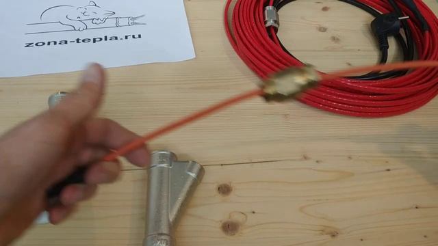 Пищевой греющий кабель внутри трубы - самое важное о монтаже смотреть онлайн