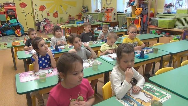 Занятие  в подготовительной группе 