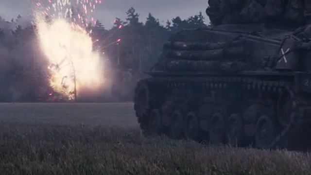 Ярость.Танки прикрывают пехоту. смотреть онлайн