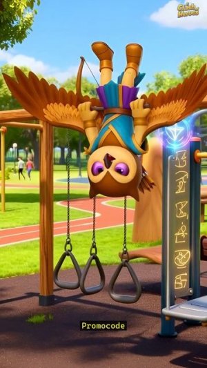 Неудачная попытка героя взлететь вызывает смех.