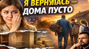 Цена одной командировки: я вернулась — дома пусто | Рассказ мужчины
