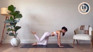 20-МИНУТНАЯ ТРЕНИРОВКА ВСЕГО ТЕЛА | день 5 ЧЕЛЛЕНДЖ ПИЛАТЕС | БЕЗ ОБОРУДОВАНИЯ