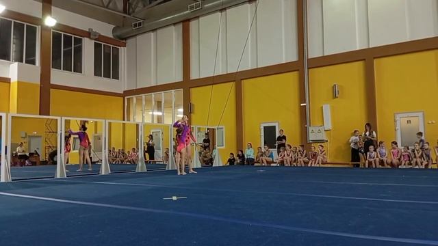 ЖП 1 юношеский разряд, Буркун Мария - Гюлумян Виктория, МАУДО г.Славск, Комбинированное упражнение