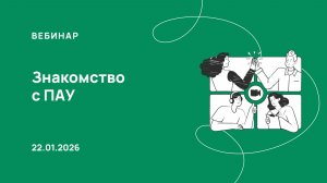 22.01.26, Знакомимся с программой «ПАУ», процедура РИ