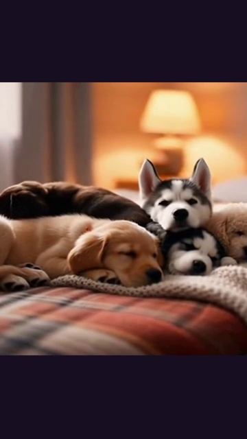 Милые щеночки #питомцы #милота #домашние животные