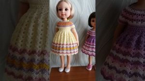 А мои куклы в новых платьях!👗