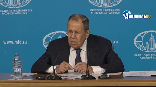 Пресс-конференция Сергея Лаврова по итогам 2025 года смотреть онлайн