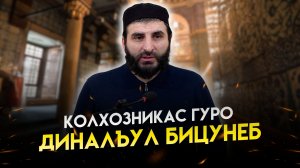 Колхозникас гуро диналъул бицунеб