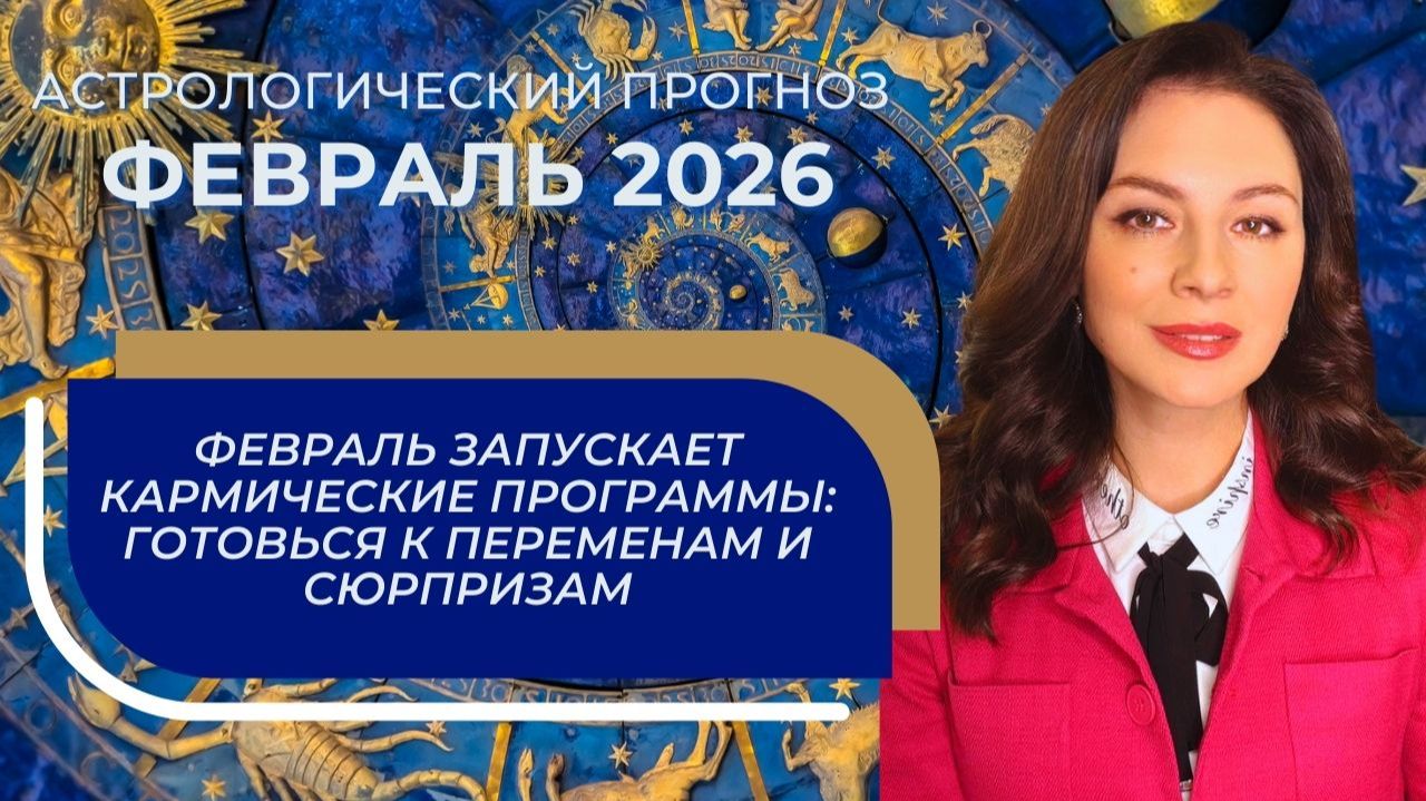 КОРИДОР ЗАТМЕНИЙ НАРАСТАЕТ, УРАН ТЕРЯЕТ ТОРМОЗА, САТУРН ОЖЕСТОЧАЕТСЯ. Прогноз на ФЕВРАЛЬ 2026. смотреть онлайн