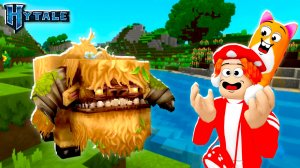 🌵РАЗОРИЛ ПУСТЫНЮ☀️ и СРАЗИЛСЯ С БОССОМ-СКЕЛЕТОНОМ💀! HYTALE - ЧАСТЬ 5