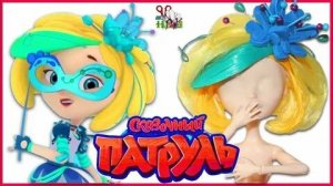 Сказочный патруль кукла Снежка парик 1часть.