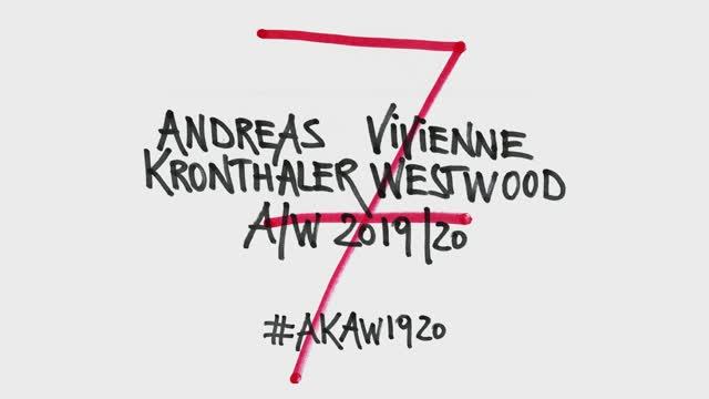 Показ коллекции Andreas Kronthaler для Vivienne Westwood осень-зима 2019-2020