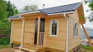 Баня 4х6 Брус Каркас .