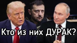 Трамп обозвал дураками Путина и Зеленского!