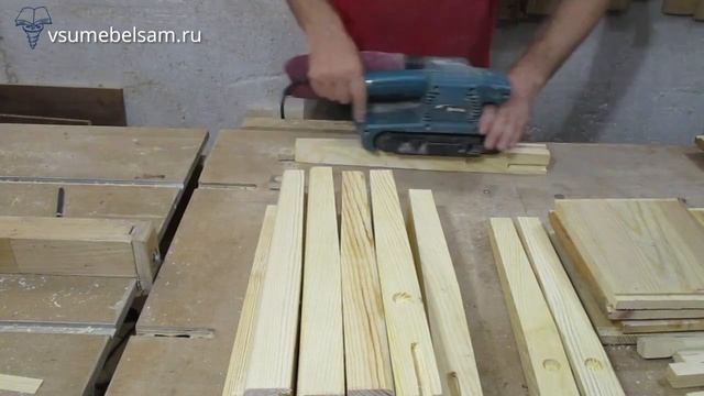 Изготовление простого и надежного табурета. Часть 7. Подготовка к сборке (Сериал) смотреть онлайн