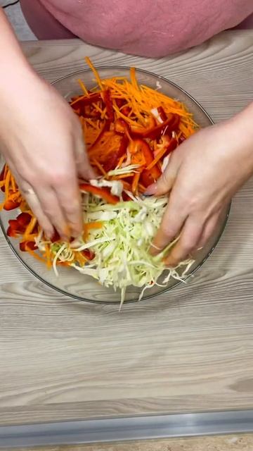 КУХНЯ — «Маринованная капуста с перцем»