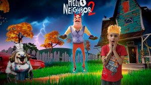 СБЕЖАЛ от ЗЛОГО СОСЕДА в HELLO NEIGHBOR😨😱 #приветсосед, #helloneighbor, #какдостатьсоседа
