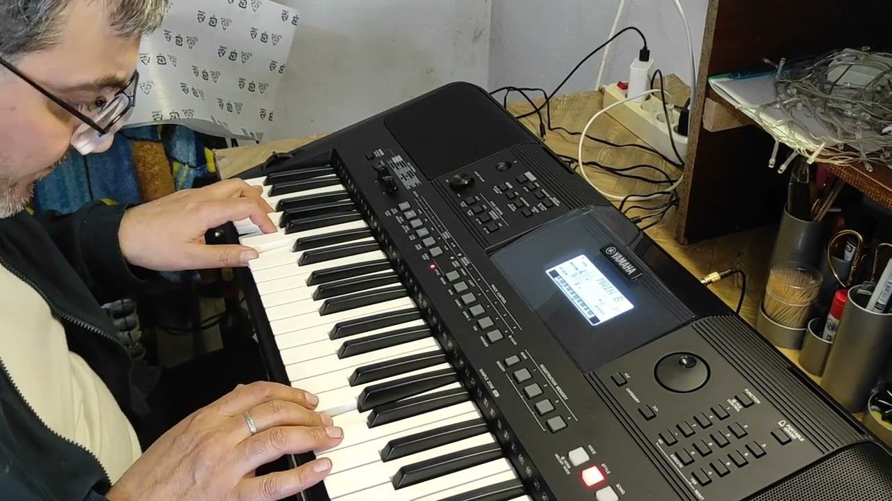 Синтезатор Yamaha PSR E463 Весеннее обострение.