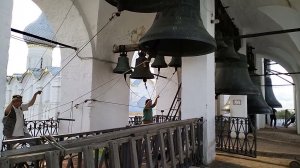 Праздничные РОСТОВСКИЕ колокольные ЗВОНЫ. Ростов Великий.ТРОИЦА 2024