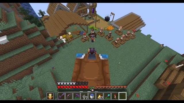 2 ЧАСТЬ СТРОИТЕЛЬСТВО НАШЕЙ ДЕРЕВНИ В МАЙНКРАФТЕ 1.21 смотреть онлайн