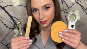 АСМР Дерматологический Осмотр и Уход за Кожей Лица • ДЛЯ РАССЛАБЛЕНИЯ И СНА! • ASMR Skin Care