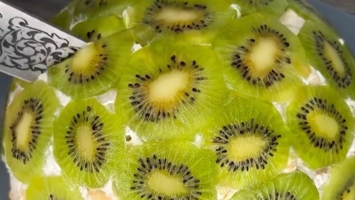 5-минутный ТОРТ без выпечки...🍰🥝😋 смотреть онлайн