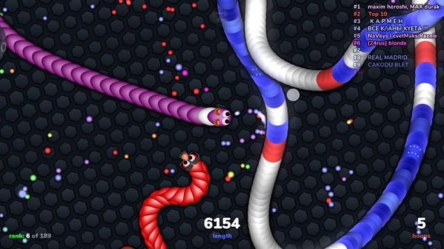 Игра Slither.io