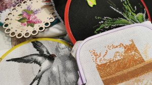 Рукодельные будни января. #вышивка_крестом