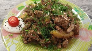 печень с Картошкой