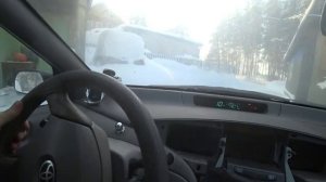 Холодный пуск  -41  Тойота Приус 11