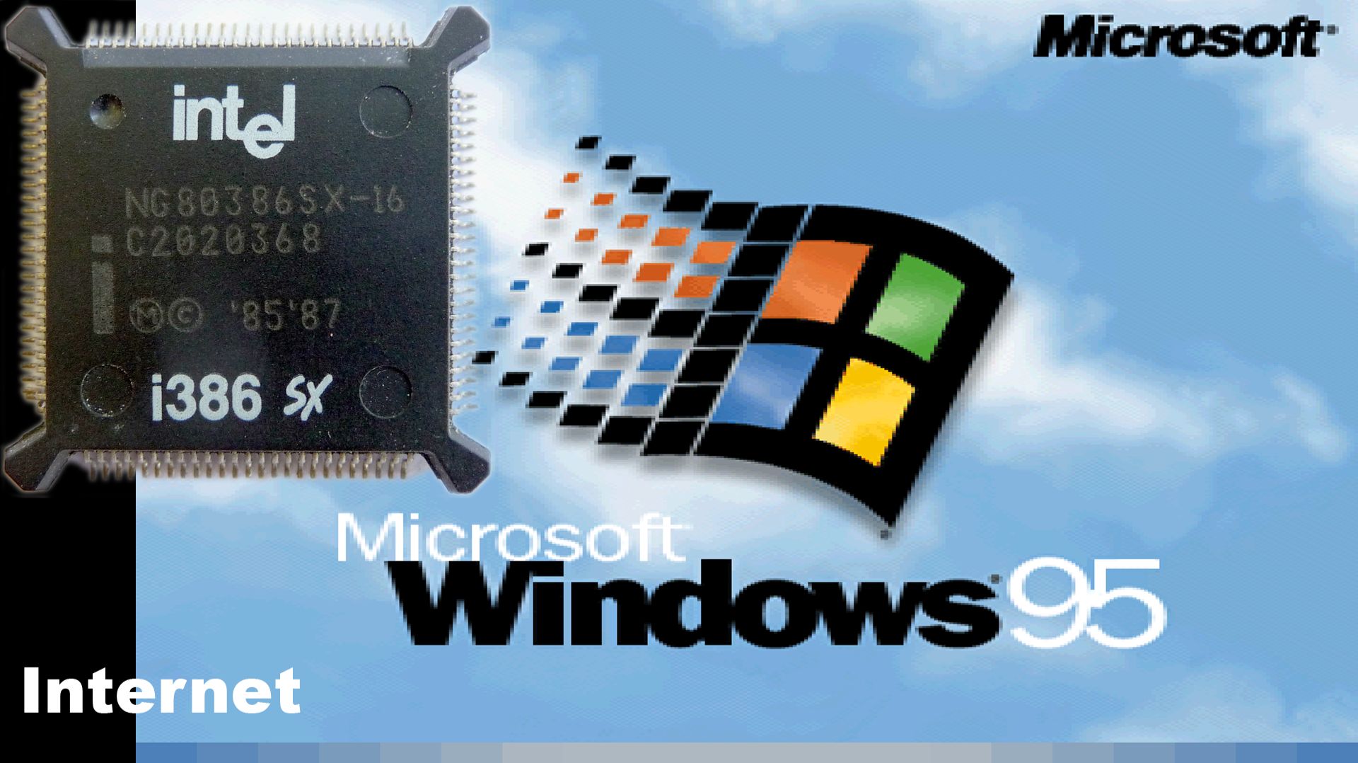 Intel 386SX-16, Internet Explorer 4, Opera. смотреть онлайн