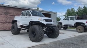 СКБ-600 (Уаз Патриот Пикап Снегоболотоход)