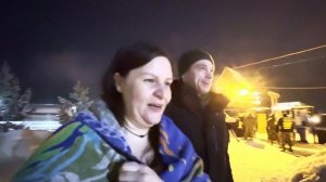 я НЕ смогла 😅 Крещенские купания 2026 ❤️ Сын в первый раз, а муж ух какой ВЛОГ