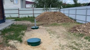 Замена неработающей канализации дома на новое очистное сооружение