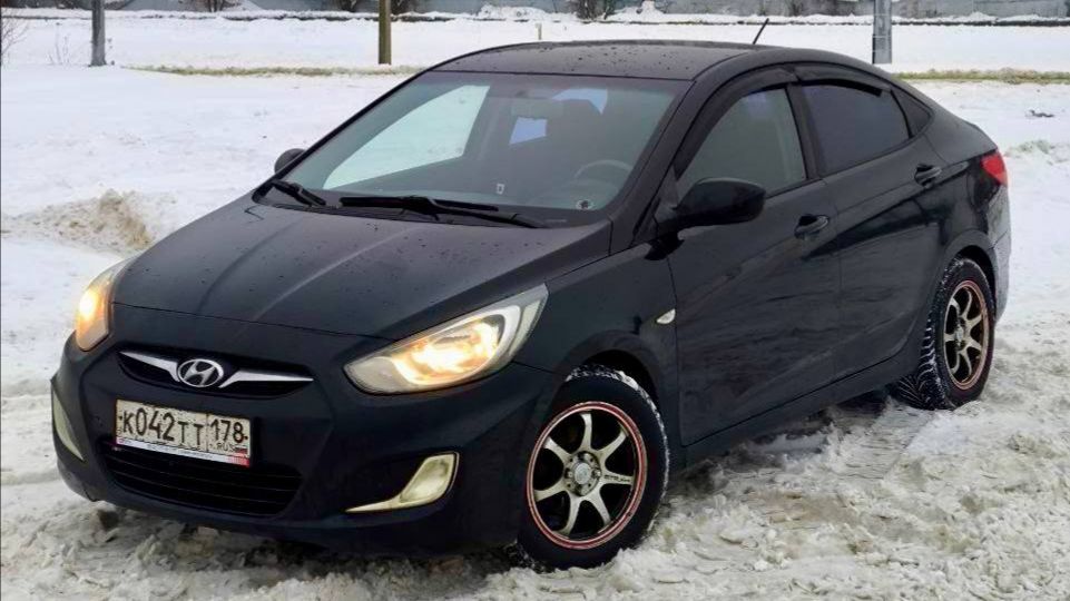 Hyundai SolaRIS 2011 1.6 MT смотреть онлайн