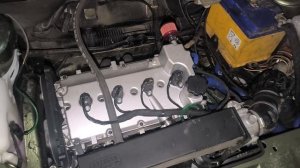 Калина 1.4 на валах 8.6 275 спортмаш.