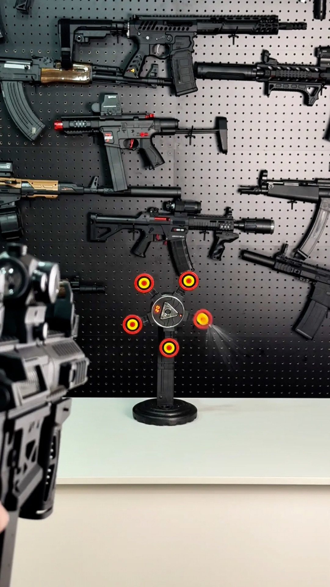 Быстрый обзор круглой автоматической мишени смотреть онлайн