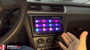 Skoda rapid 1 - установка android магнитолы🔧