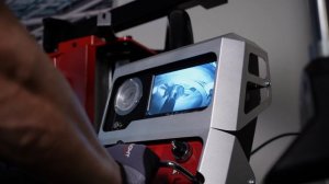 Станок шиномонтажный BRIGHT 8655_RAL3002 13-30 + Третья рука, встроенный подъёмник колес В0000000203