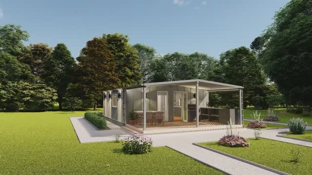 Проект Барн-3 из 3-х модулей видеотур смотреть онлайн