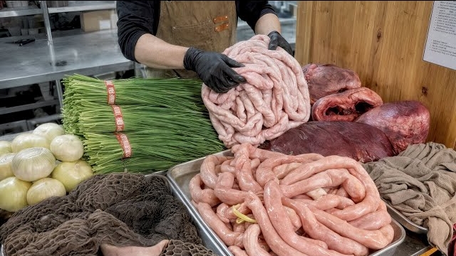 Корейские говяжьи и свиные кишки смотреть онлайн