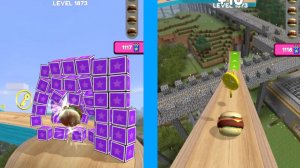 Going Balls  Super Speed run Gameplay New Update Level 1873