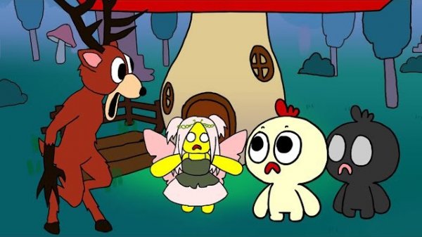 99 ночей в лесу! В биоме Лесной Феи! Анимация Роблокс