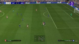 Футбол. Лига Чемпионов. Интер - Арсенал. Обзор матча [PES 2017]