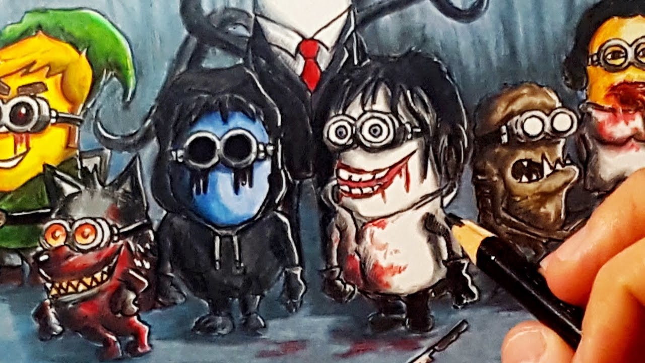 Если бы миньоны были злодеями из крипипасты