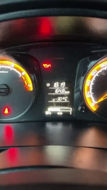 минус 30 градусов запускаю ладу гранту