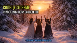 СОЛНЦЕСТОЯНИЕ ЖИВОЕ ИЛИ ИСКУССТВЕННОЕ