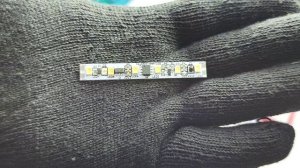 Мебельный выключатель с подсветкой без пружинки