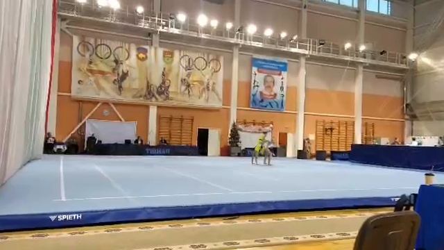 ЖП 3 спортивный разряд  Копарева Анна - Щипко Виктория, ДШИ г.Светлый, Балансовое упражнение