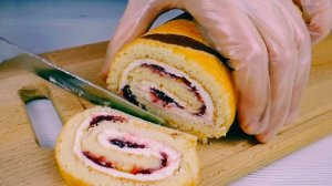 РУЛЕТ БИСКВИТНЫЙ РЕЦЕПТ 😋👍